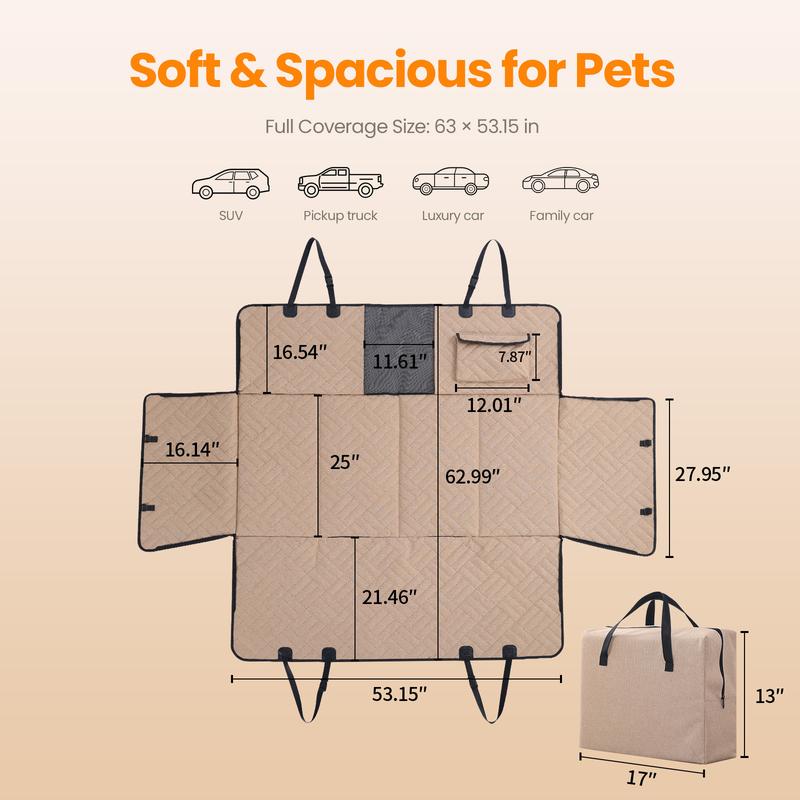 Cozila™ Waterproof Dog Car Seat Cover